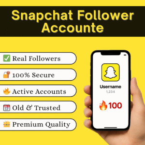 Premium Snapchat Account – Real Followers & Active Streaks